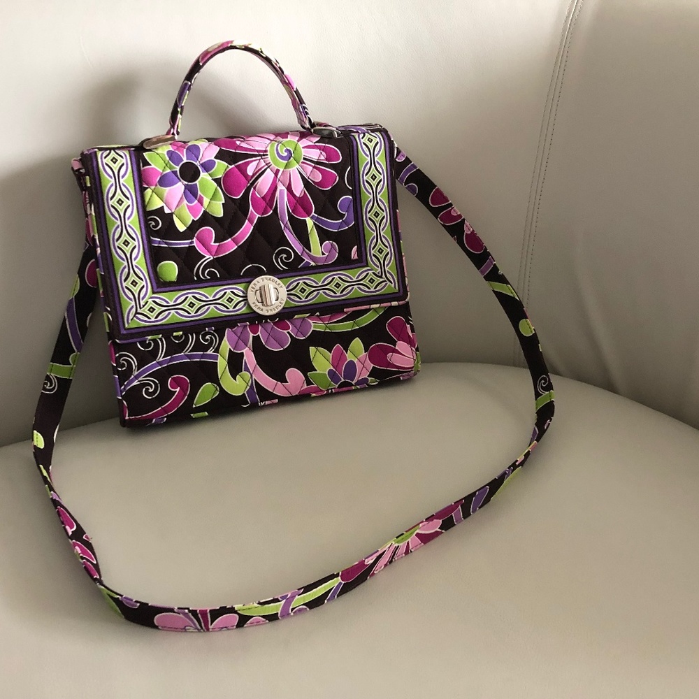 Vera Bradley Multicolor Cotton Shoulder Bag